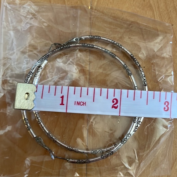 Retro Bangle purse. Ring handles Leather&Neoprene Cheetah fleece Black crossbody - Picture 9 of 9